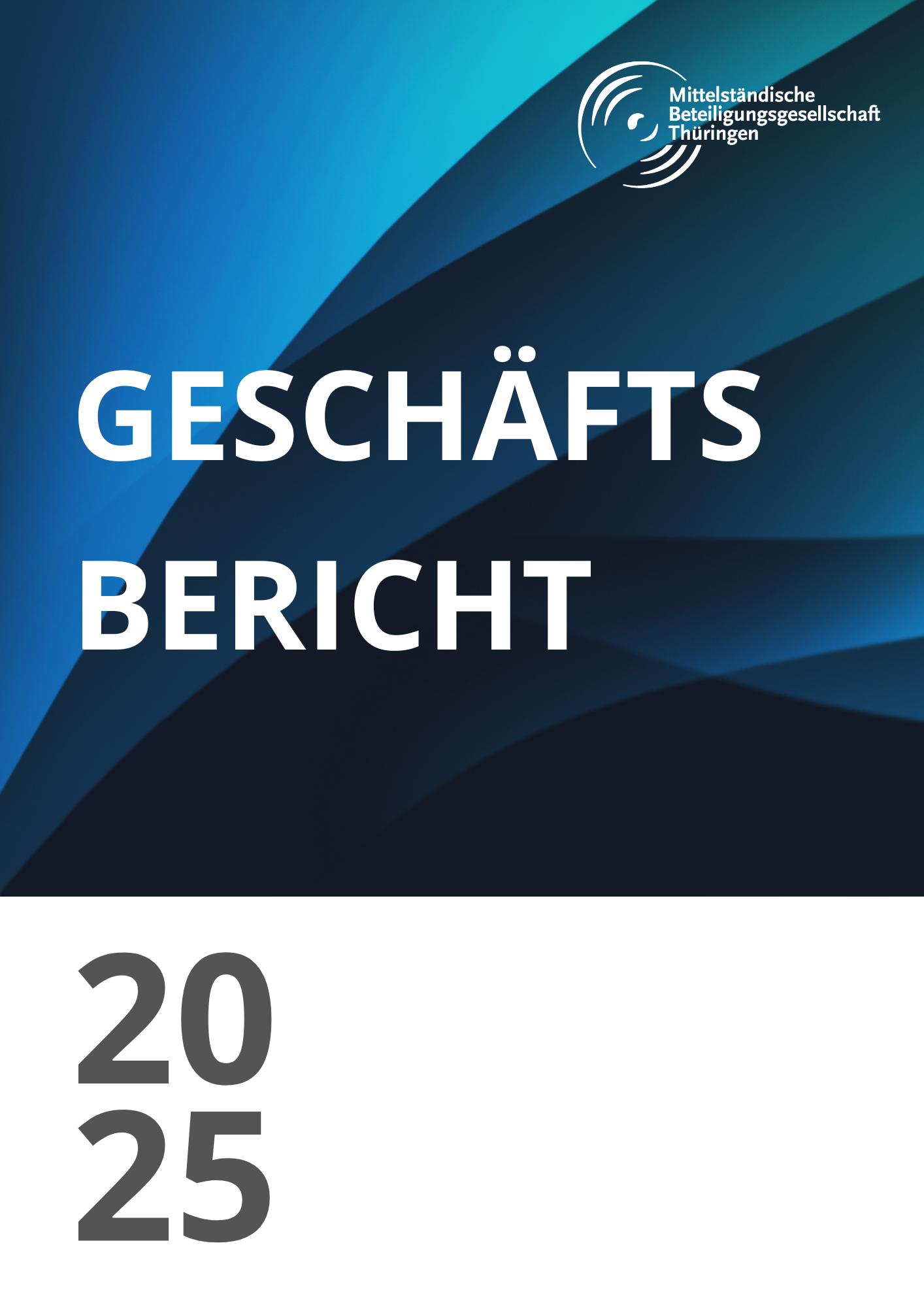 Geschäftsbericht 1 Cover Geschaeftsbericht MBG 2025